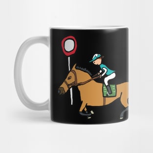 Horse Racing Mug